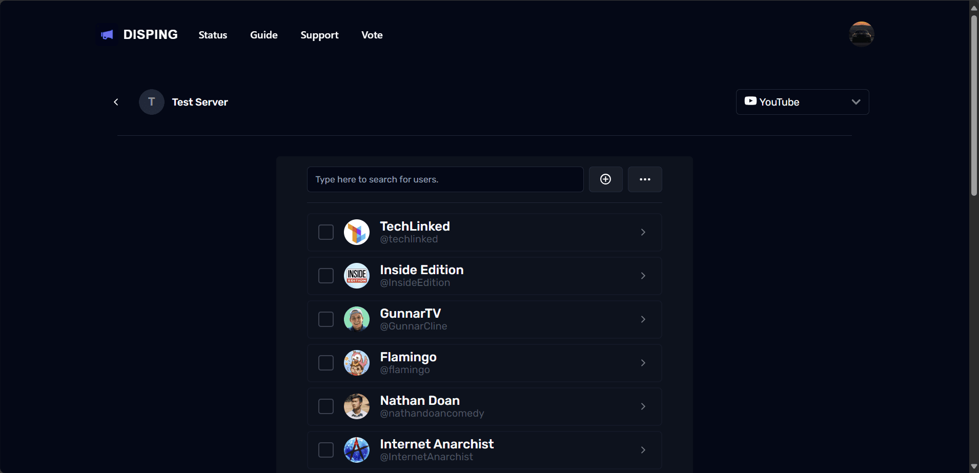 App screenshot